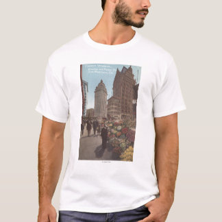 Camiseta Vendedores de flor, Kearny y calles de mercado