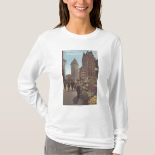 Camiseta Vendedores de flor, Kearny y calles de mercado
