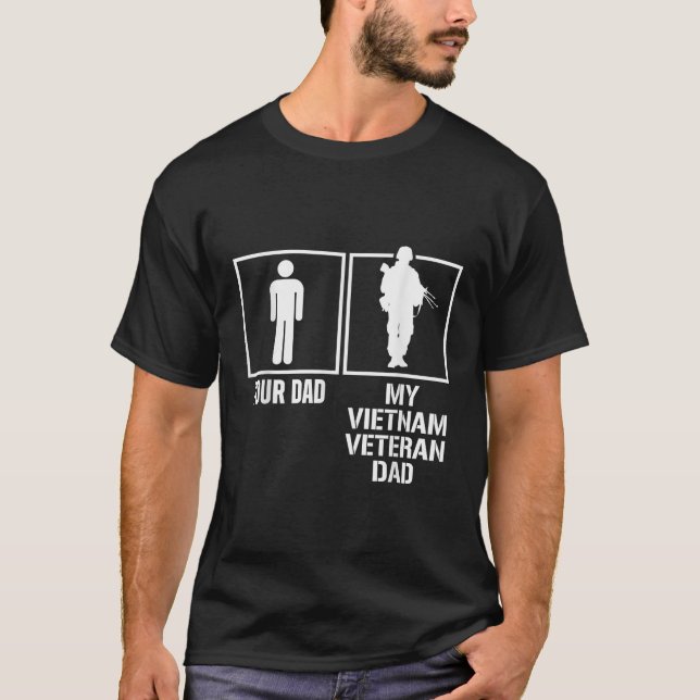 Camiseta Venden militar a hijo de veterano de guerra de Vie (Anverso)