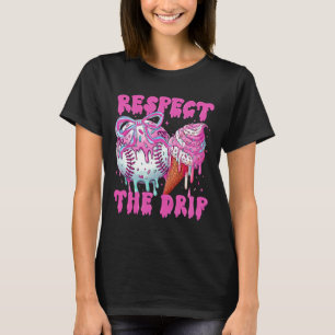 Camiseta Vender Derivación De Helados De Perforación Respet