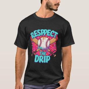 Camiseta Vender Drip Boys Hogar Plate Juventud Gracioso Res