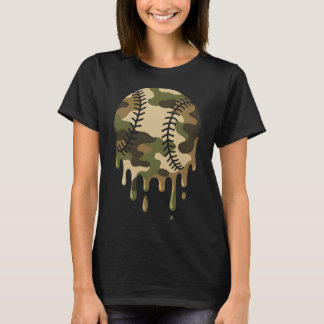 Camiseta Vender Drip Camo Chicos Deportes Militares Juego d