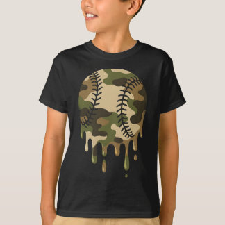 Camiseta Vender Drip Camo Chicos Deportes Militares Juego d