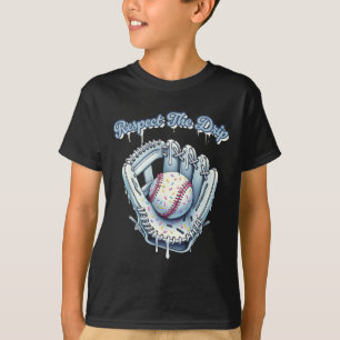 Camiseta Vender Drip Niños Guantes Perforar Jóvenes Respeta