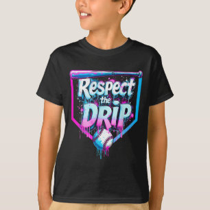 Camiseta Vender Drip Niños Helados Respeto A Los Jugadores 