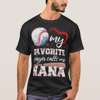 Camiseta Vender la abuela mi jugador favorito me llama Nana