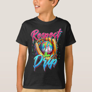 Camiseta Vender Perforaciones Niños Hielo Crema Drip Jóvene