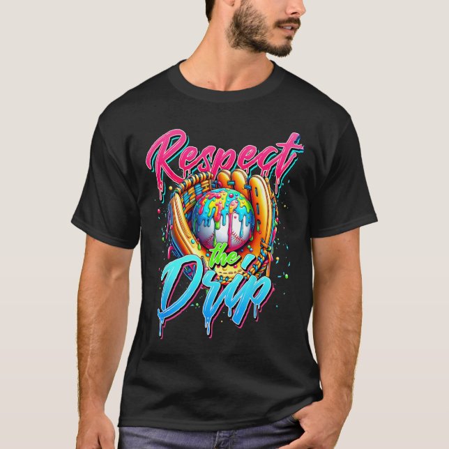 Camiseta Vender Perforaciones Niños Hielo Crema Drip Jóvene (Anverso)