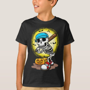 Camiseta Vender Player Skeleton Softll Niños Halloween Niño