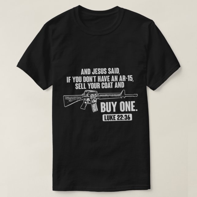 Camiseta Vender Tu Abrigo Y Comprar Un Gracioso Juego De Je (Diseño del anverso)