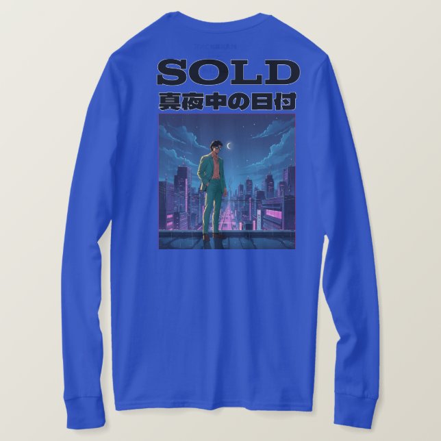 CAMISETA VENDIDO (Reverso del diseño)