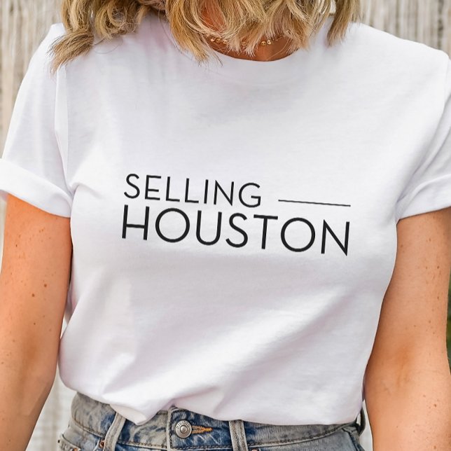 Camiseta Vendiendo Houston - Vendiendo Realtors T-Shirt Sun (Selling Houston Shirt like Selling Sunset the show)