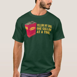 Camiseta Vendiendo mi alma - tipo amarillo
