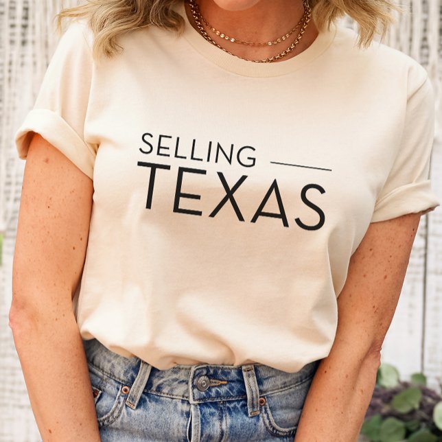 Camiseta Vendiendo Texas - Vendiendo Realtors T-Shirt Sunse (Selling Texas shirt like Selling Sunset Show)