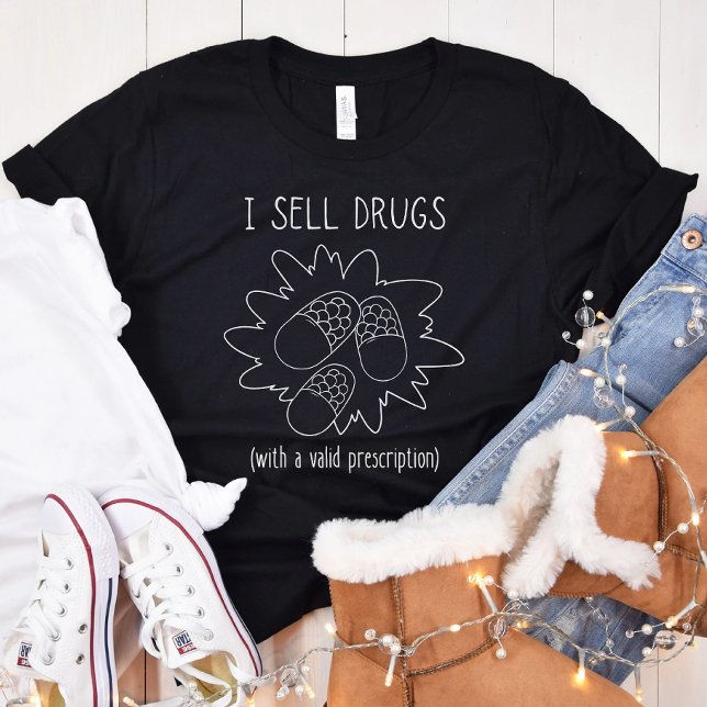 Camiseta Vendo medicamentos - Funny Pharmacia - Pharmacy Te (Subido por el creador)