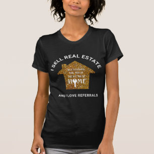 Camiseta Vendo Realtor de Remisión de Amor Inmobiliario