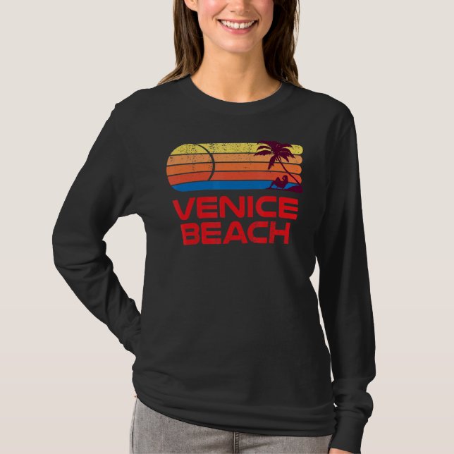 Camiseta Venecia Beach Gritty Grudge Effect Desi con proble (Anverso)