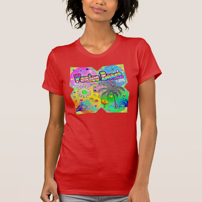 Camiseta Venecia Beach Quadro Seasons (Anverso)