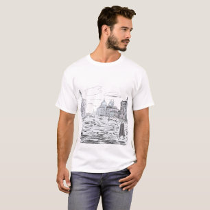 Camiseta Venecia. Ciudad en el agua