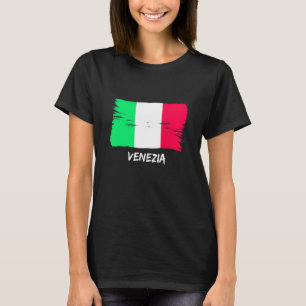Camiseta Venecia de bandera italiana de época