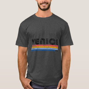 Camiseta Venecia de estilo de los años 80