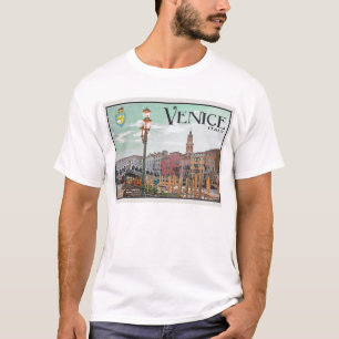 Camiseta Venecia - Gran Canal y puente de Rialto