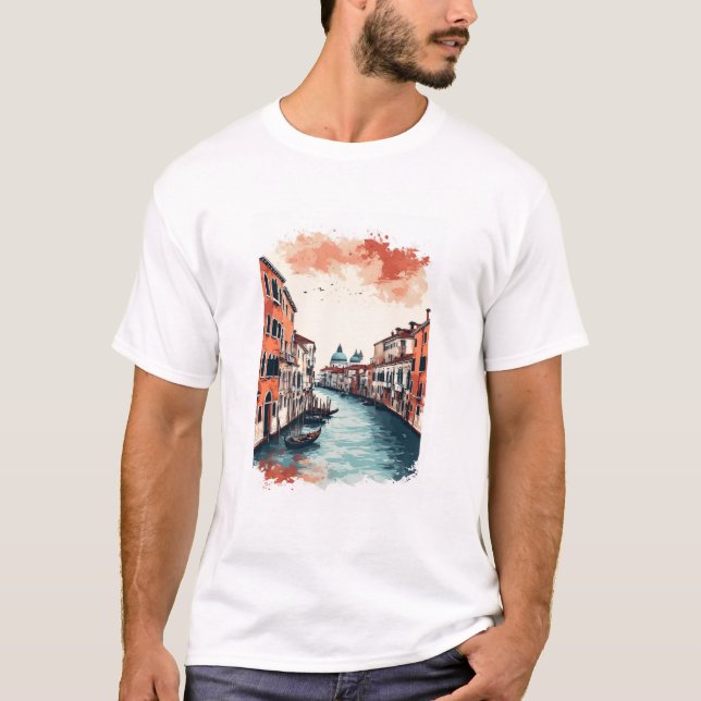 Camiseta Venecia, Italia  (Anverso)