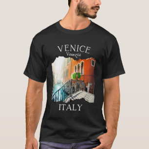 Camiseta Venecia Italia Recuerdo Vintage Viajes Europeos It