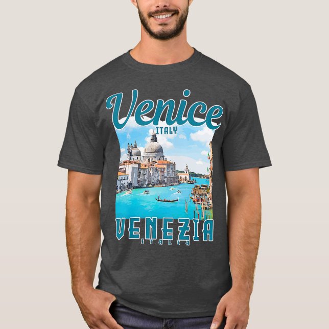 Camiseta Venecia Italia Venecia Italia regalo italiano de c (Anverso)