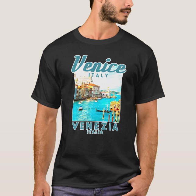 Camiseta Venecia Italia Venecia Venecia Italia Venecia de r (Anverso)