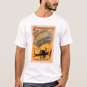 Camiseta Venecia, novia del mar en las góndolas de Olympia