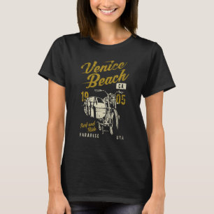 Camiseta Venecia Playa California Retro Vintage Deteriorado