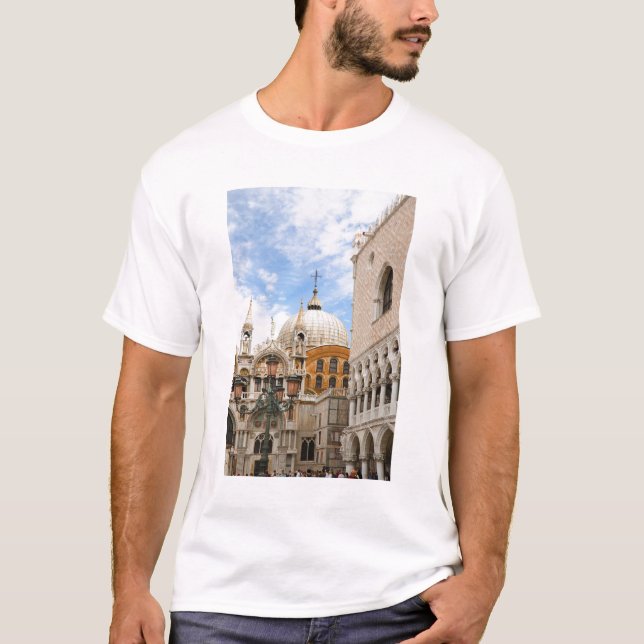 Camiseta Venecia, Veneto, Italia - Las aves están encaramad (Anverso)