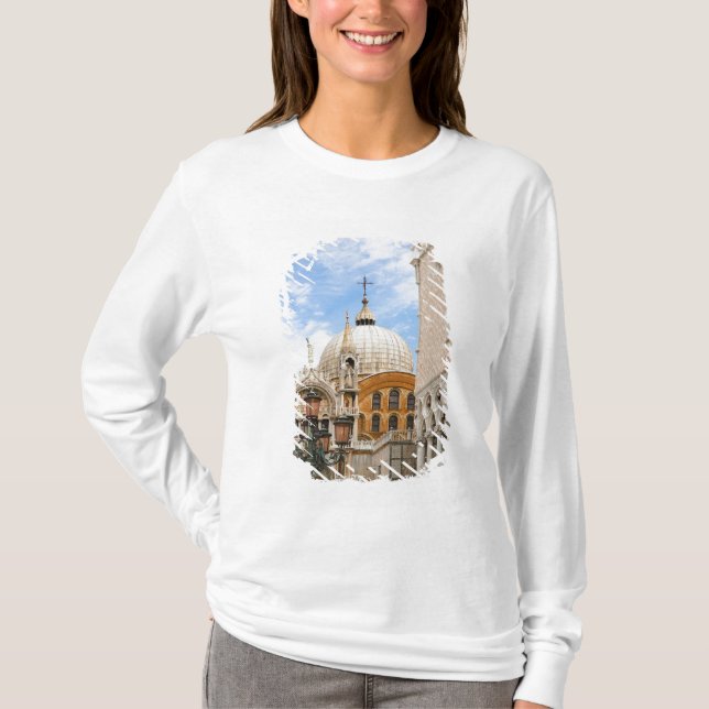 Camiseta Venecia, Veneto, Italia - Las aves están encaramad (Anverso)
