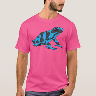 Camiseta Veneno azul Dart Selva de rana Exótica Animal Dend