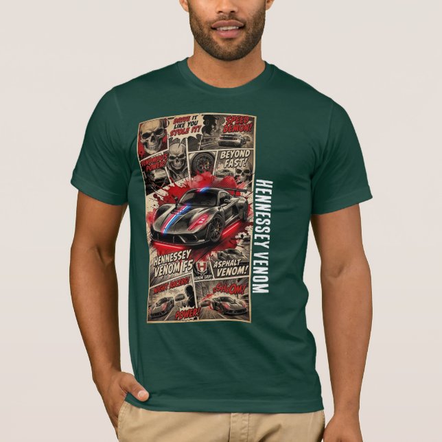 Camiseta veneno de Hennessey (Anverso)