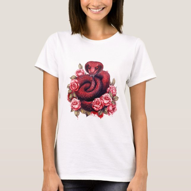 Camiseta Veneno de víbora (Anverso)