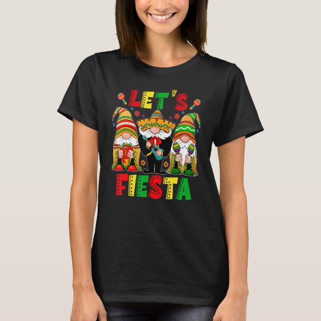 Camiseta Venenos cinco de mayo mujeres niños vamos a dormir (Anverso)