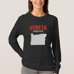 Camiseta Veneta Oregon EE. UU. Estado América Viajes Oregon