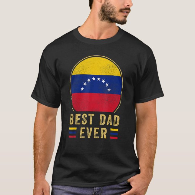 Camiseta Venez, el mejor padre venezolano (Anverso)