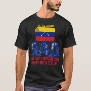 Camiseta Venezolano Vintage Venezuela Bandera Para Padre S
