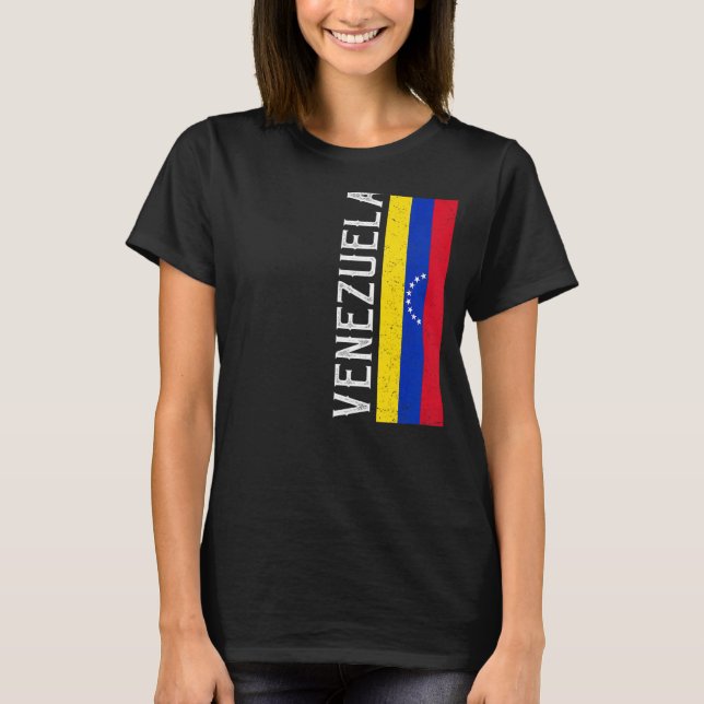 Camiseta Venezuela: Apoyo al país del Orgullo de la Herenci (Anverso)