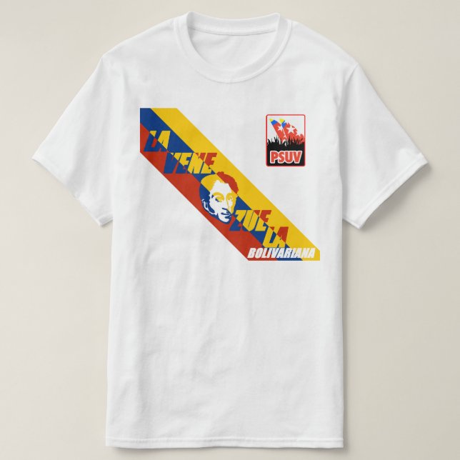 CAMISETA VENEZUELA BOLIVARIANA (Diseño del anverso)