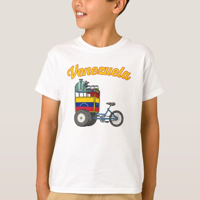 Camiseta Venezuela design for Venezuelans (Anverso)