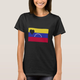 Camiseta Venezuela: El corazón de Venezuela, la bandera de