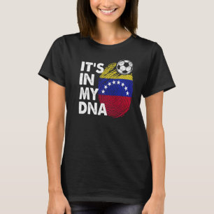Camiseta Venezuela En Mi Adn Bandera Venezolana Venezuela