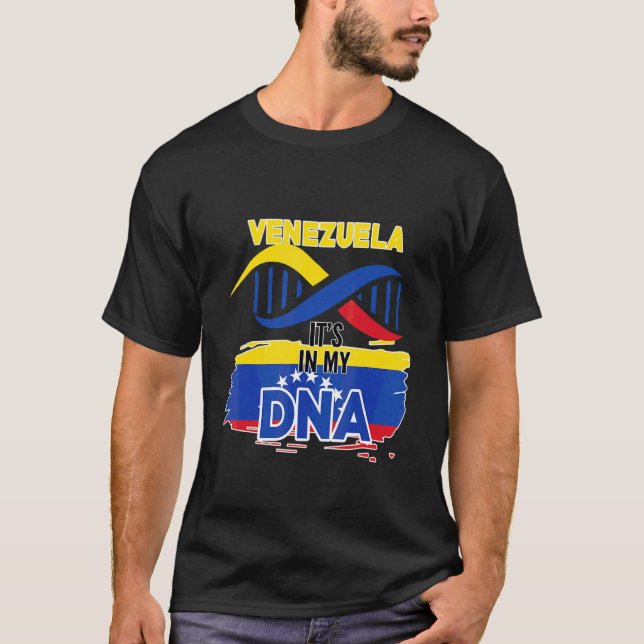 Camiseta Venezuela en mi sangre (Anverso)
