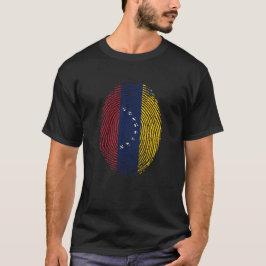 Camiseta Venezuela fingerprint flag