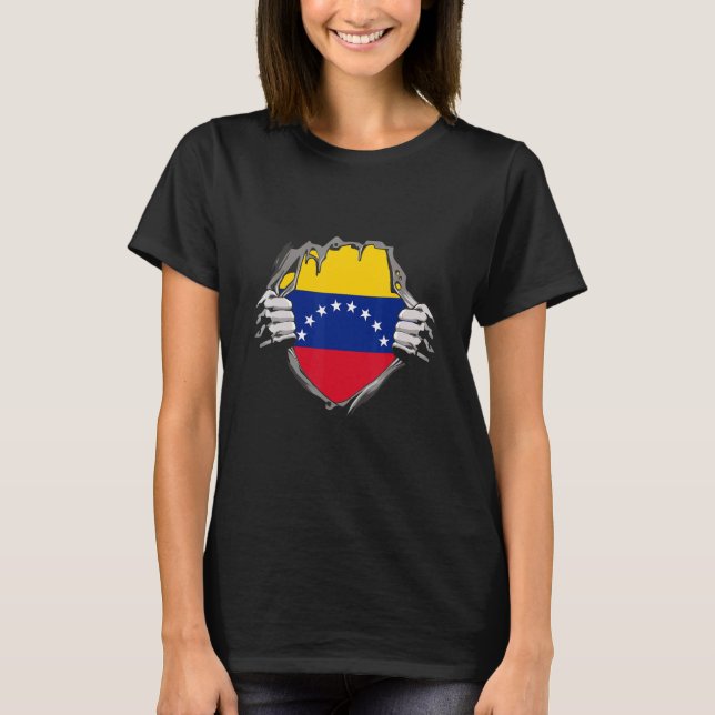 Camiseta Venezuela Flag (Anverso)