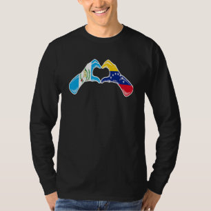 Camiseta Venezuela Guatemala Bandera Venezolano Guatemaltec